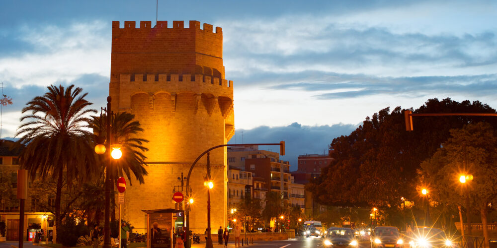 Serrano Towers, Valencia, Spain
