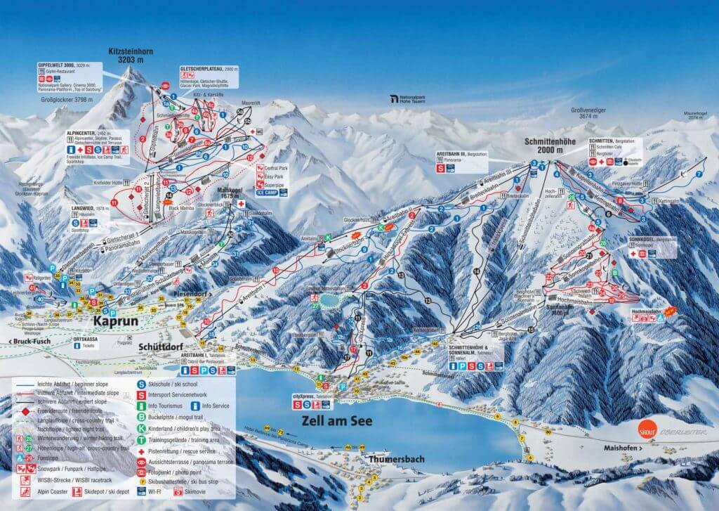 Comesta Reizen Skigebied Zell am See en Kaprun Comesta Reizen Skigebied Zell am See en Kaprun