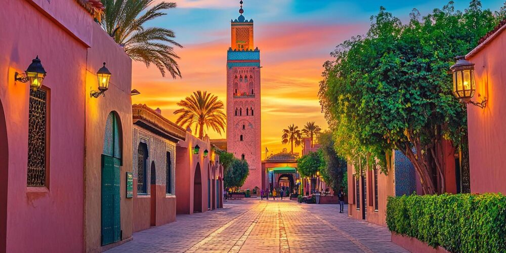 marrakech morocco city the beautiful tourist place beautiful background free photo